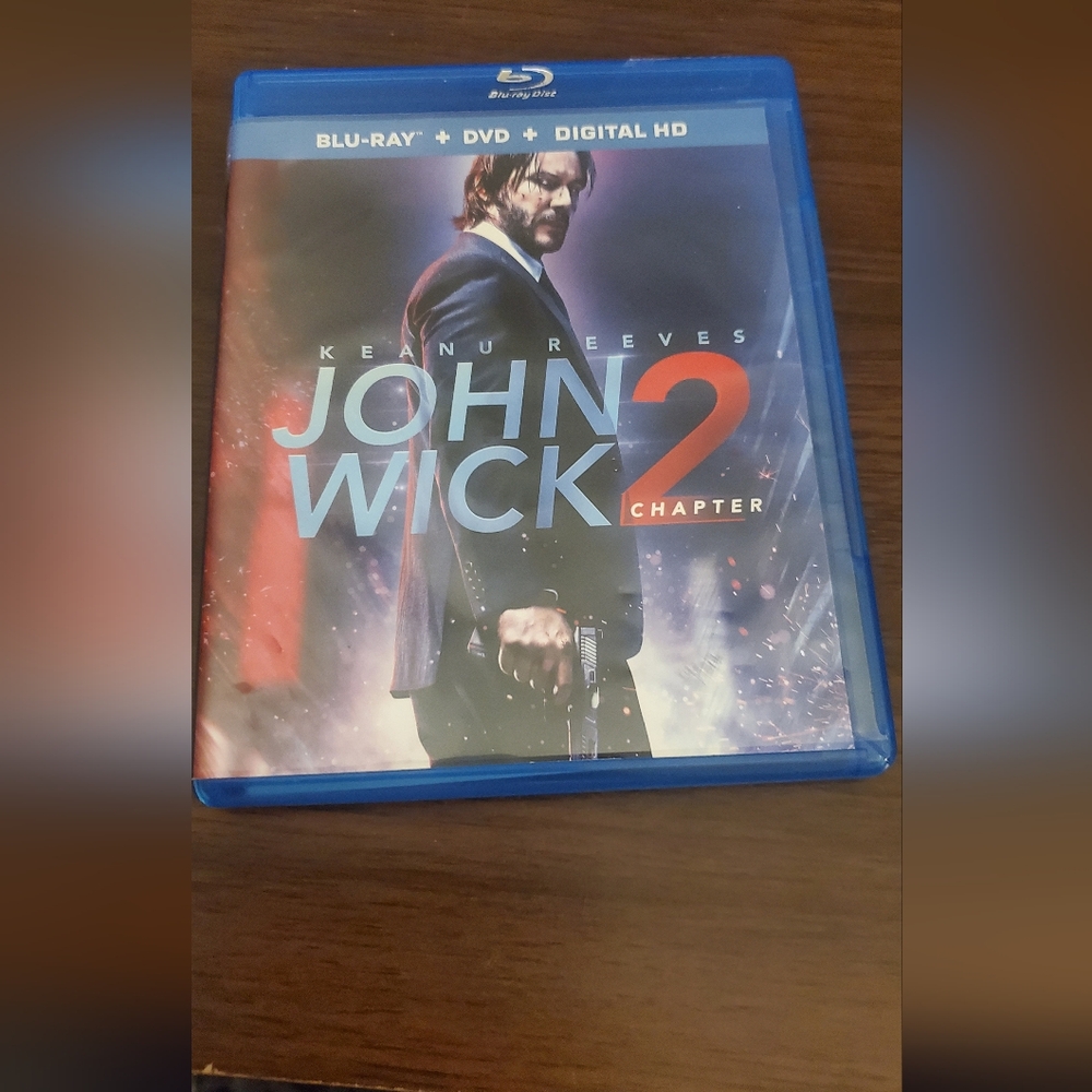 John Wick Chapter 2 Blu-Ray